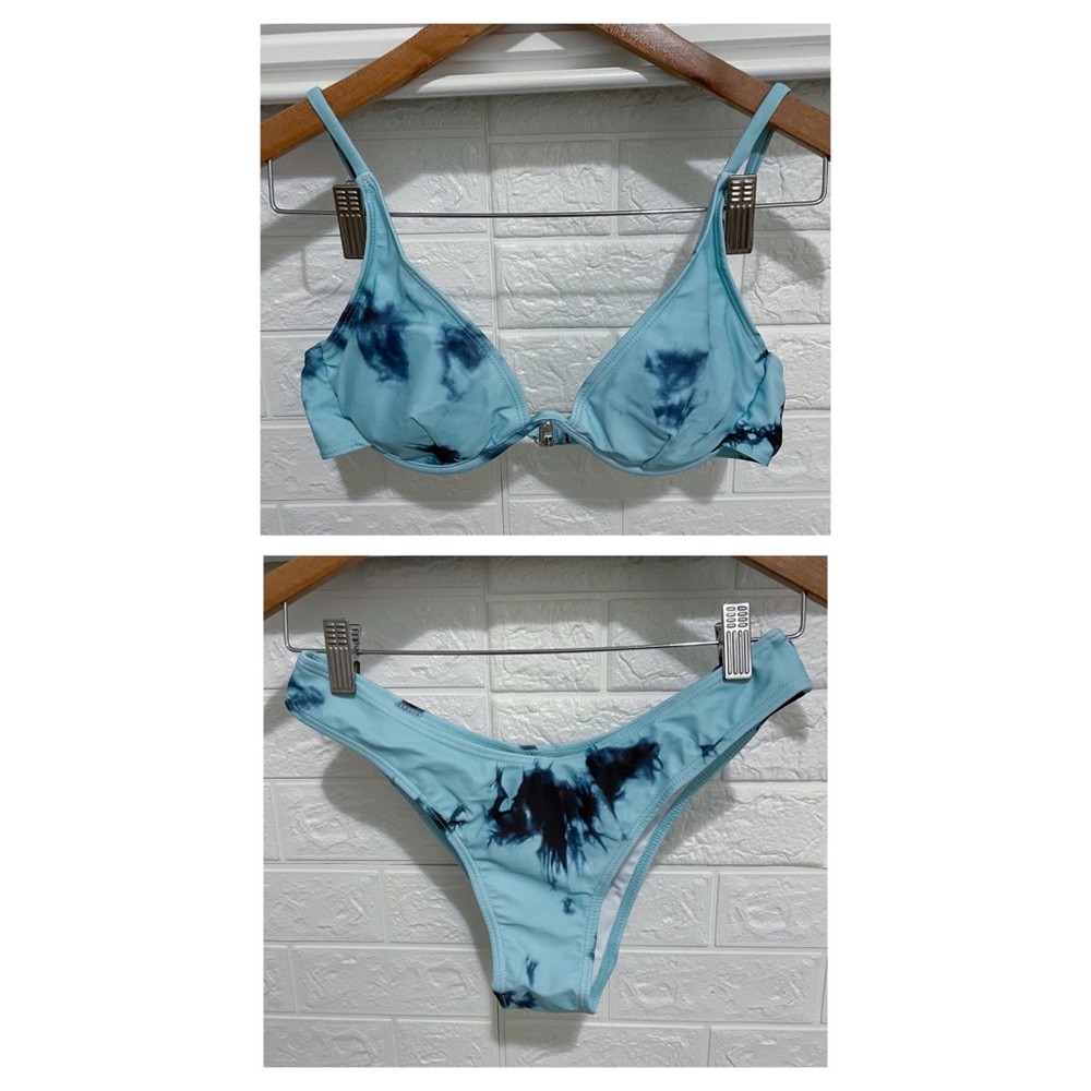 *25% OFF BUNDLE!* 
🤍 Tie Dye High Cut Bikini